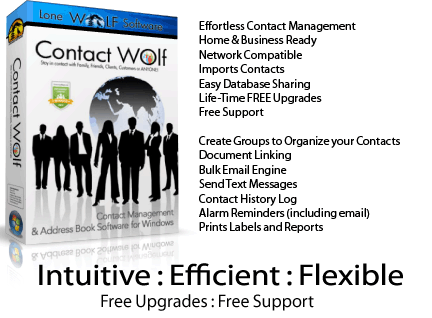 Contact Wolf Contact Management Software Box Image